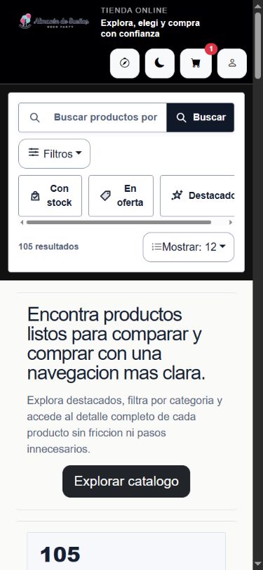 Experiencia móvil de Almacén de Sueños